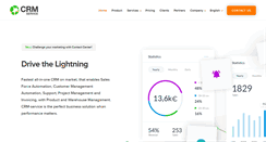 Desktop Screenshot of crm-service.fi