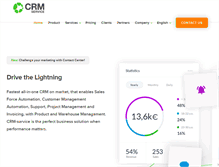 Tablet Screenshot of crm-service.fi
